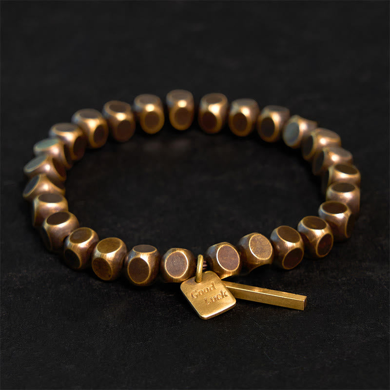 KarmaRipple's Bronze Good Fortune Wealth Bracelet p1