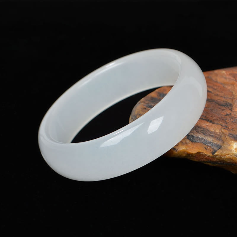 KarmaRipple's Authentic Golden Silk Jade Wealth Fortune Bracelet Bangle p1