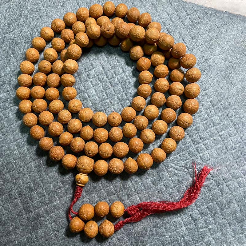 KarmaRipple's 108 Mala Beadwork Nepal Bodhi Seed Fortune Wealth Tassel Bracelet p1
