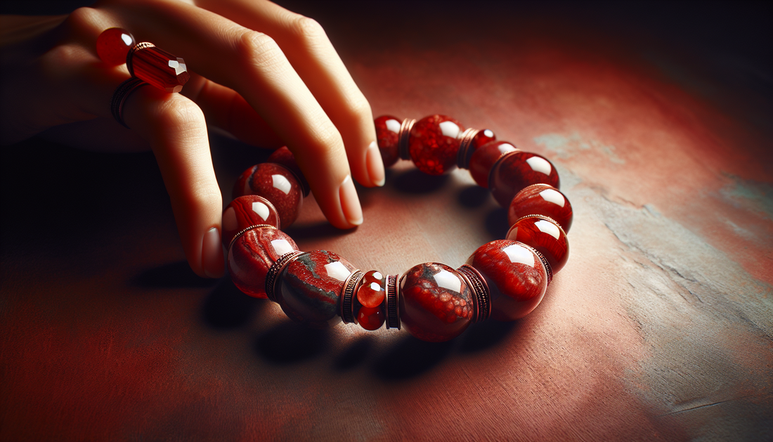 封面图片 - embodying-strength-and-serenity-the-essence-of-red-jasper-bracelets
