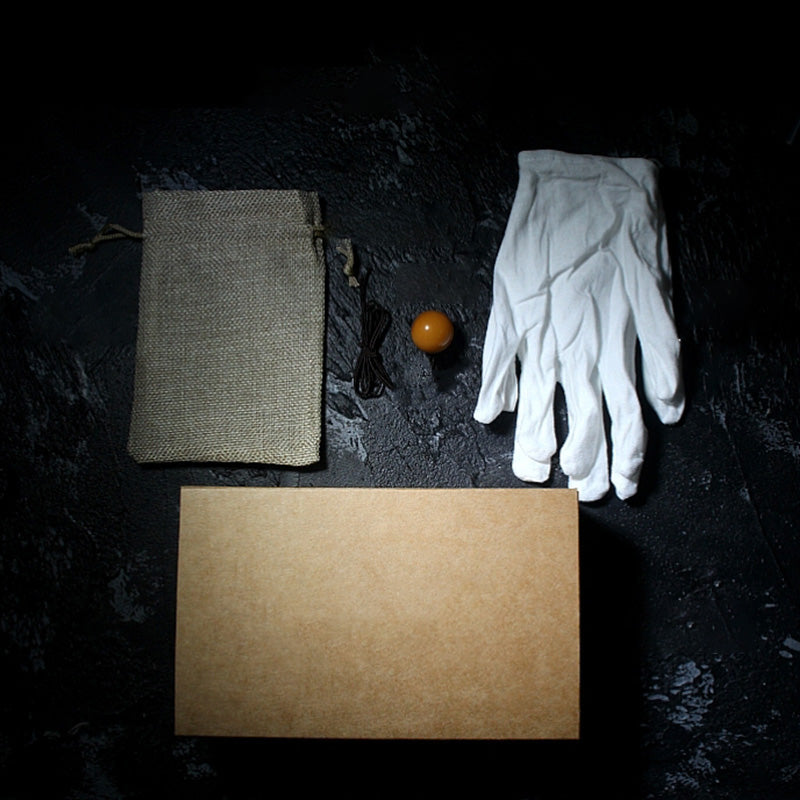 KarmaRipple's Tibet 108 Mala Beadwork Yak Bone Amber Balance Bracelet p25