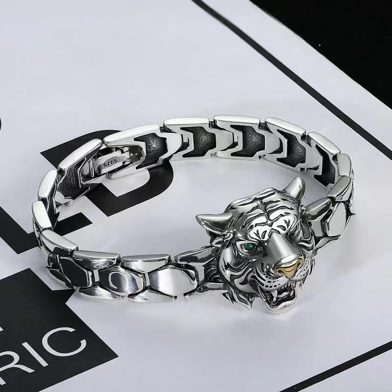 KarmaRipple's Tiger Head Design Balancing Bracelet p2