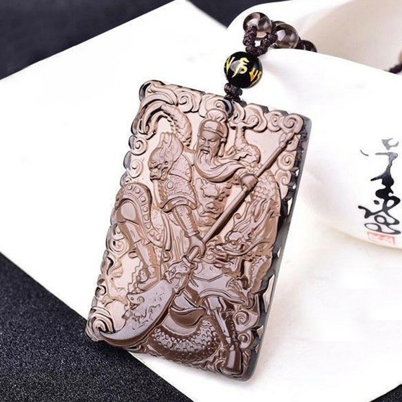 KarmaRipple's FengShui Lord Guan Protection Pendant Necklace ( p13