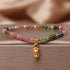 4mm Tourmaline Anklet(Anklet Circumference: 14-20cm)