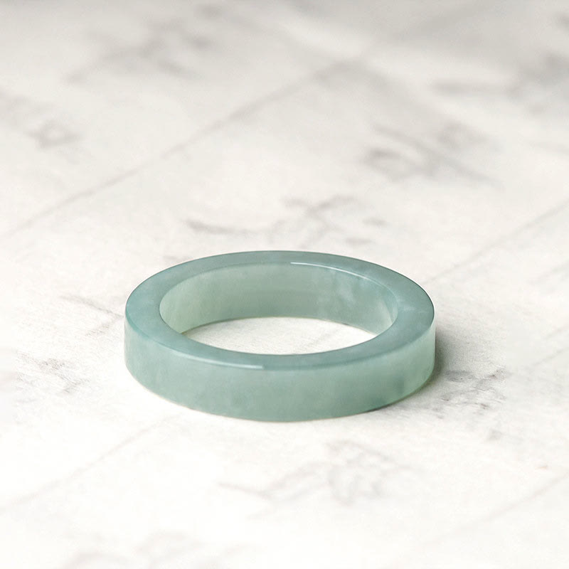 KarmaRipple's Authentic Jade Prosperity Fortune Ring p21