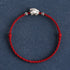 Large Rabbit Bracelet(Wrist Circumference 13-18cm) / Dark Red