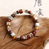 Red Round Bead Cube