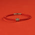 Red 925 Sterling Silver / 18cm
