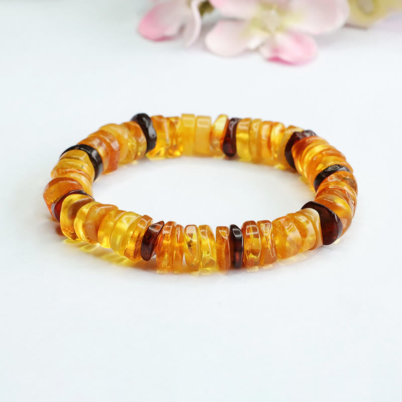 KarmaRipple's Amber Peace Buckle Confidence Bracelet p9