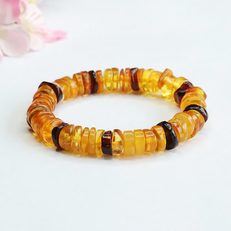KarmaRipple's Amber Peace Buckle Confidence Bracelet p8