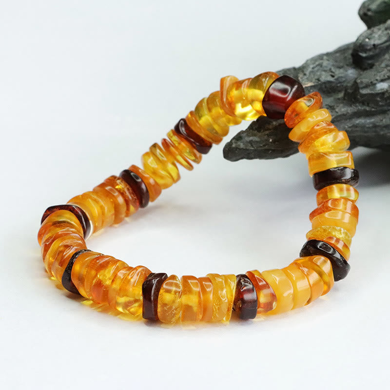 KarmaRipple's Amber Peace Buckle Confidence Bracelet p12