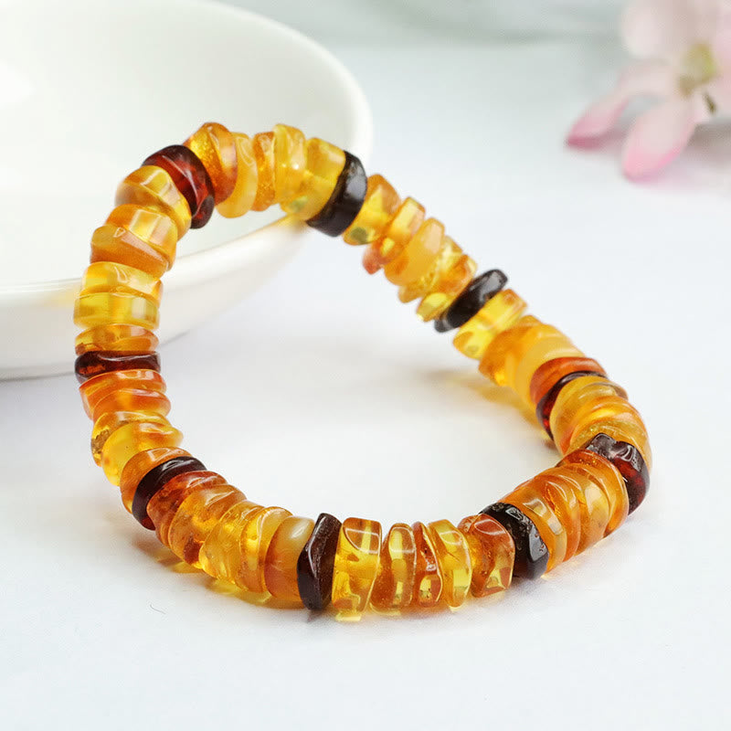 KarmaRipple's Amber Peace Buckle Confidence Bracelet p4