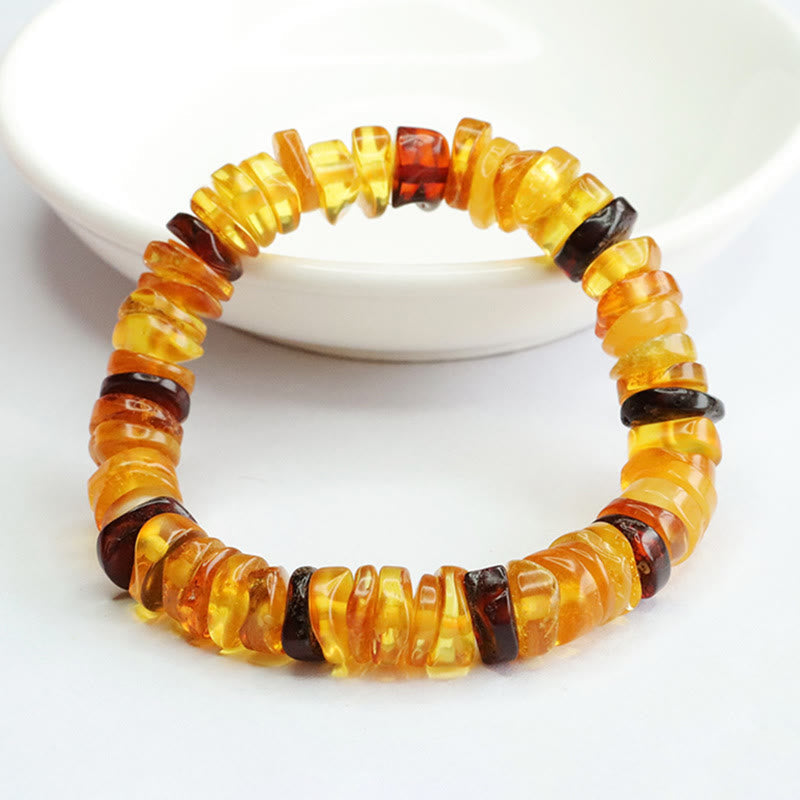 KarmaRipple's Amber Peace Buckle Confidence Bracelet p2