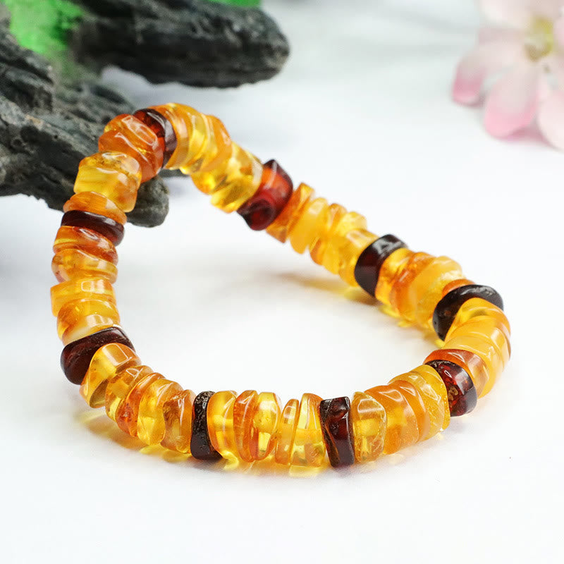 KarmaRipple's Amber Peace Buckle Confidence Bracelet p11