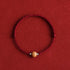 Dark Red Rope / 8mm / Bracelet(Wrist Circumference 14-17cm)