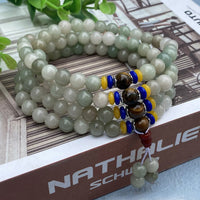 KarmaRipple's 108 Mala Beadwork Authentic Shetai?jade Fortune Prosperity Bracelet