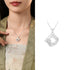 Lotus / 925 Sterling Silver Chalcedony