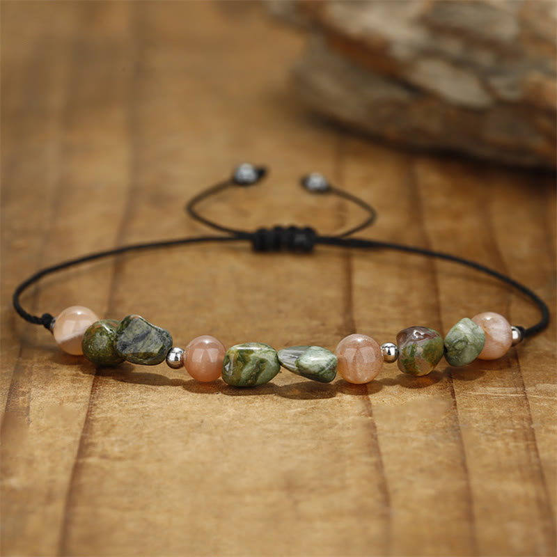 KarmaRipple's You Are Amazing Rhyolite Sun Stone'sitive Bracelet p9