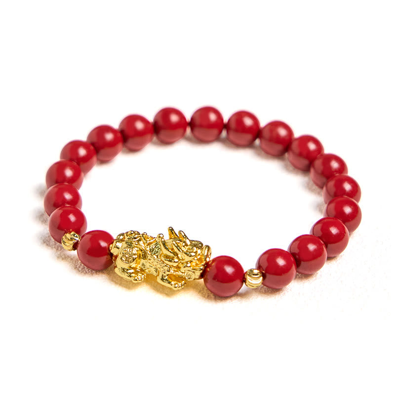 KarmaRipple's Cinnabar PiXiu Calm Blessing Bracelet p6