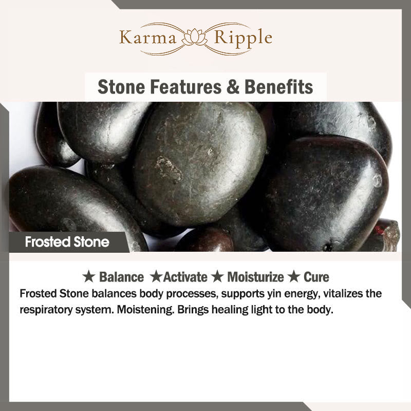 KarmaRipple's Tiger Eye Frosted Stone Hematite Courage Bracelet p14