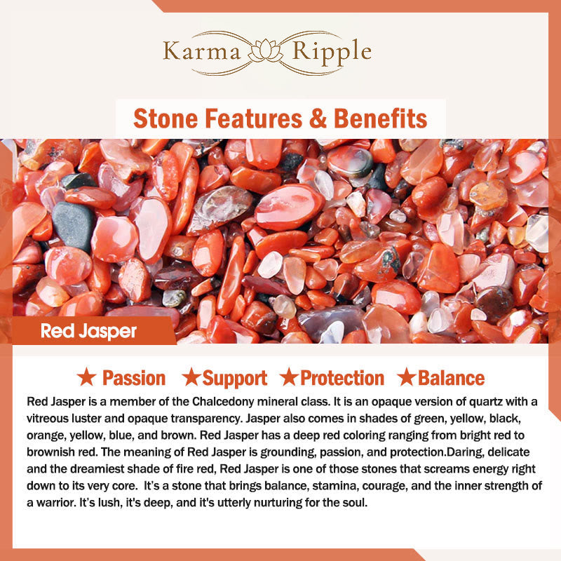 KarmaRipple's Authentic Balancing Power Gemstone Gemstone Beadwork Unisex Adjustable Macrame Bracelet p19