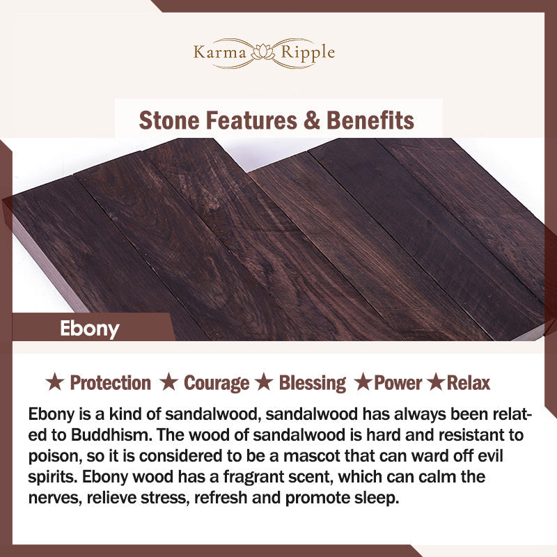 KarmaRipple's Ebony Shell Flower Leaves Blessing Hairpin p6