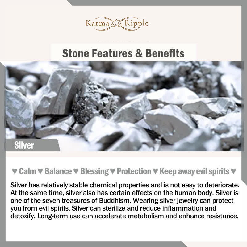 KarmaRipple's 925 Sterling Silver Authentic Ivory Jade Bamboo Leaf Lantern Talisman Happiness Bracelet p11