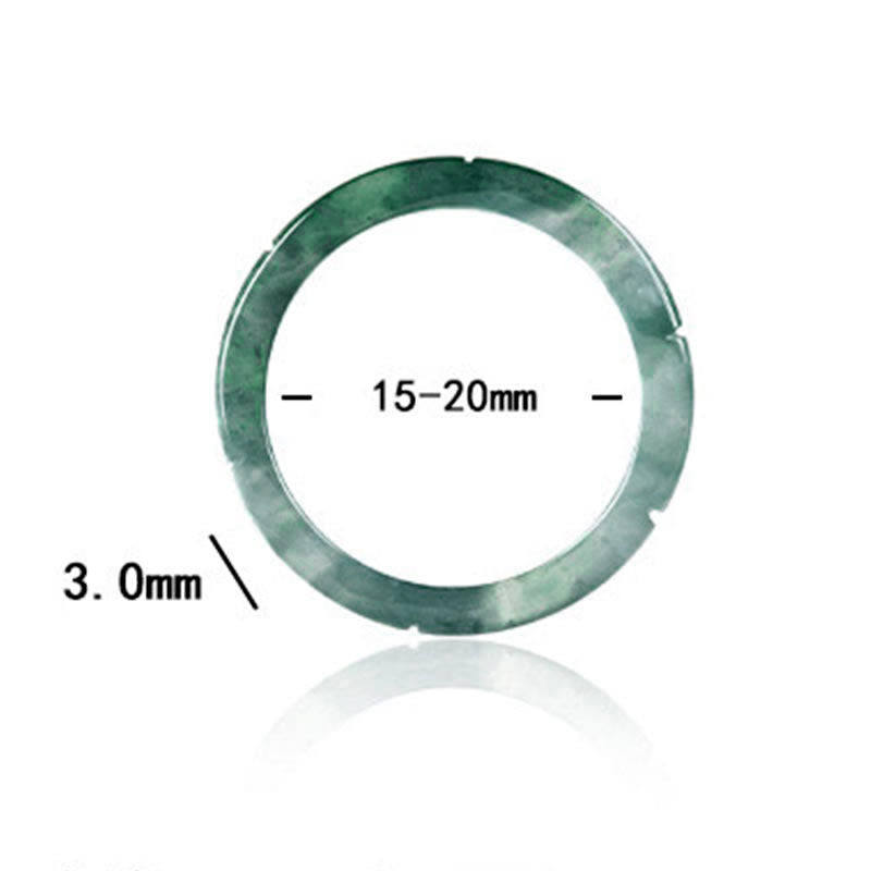 KarmaRipple's Authentic Jade Bamboo Prosperity Abundance Ring p9