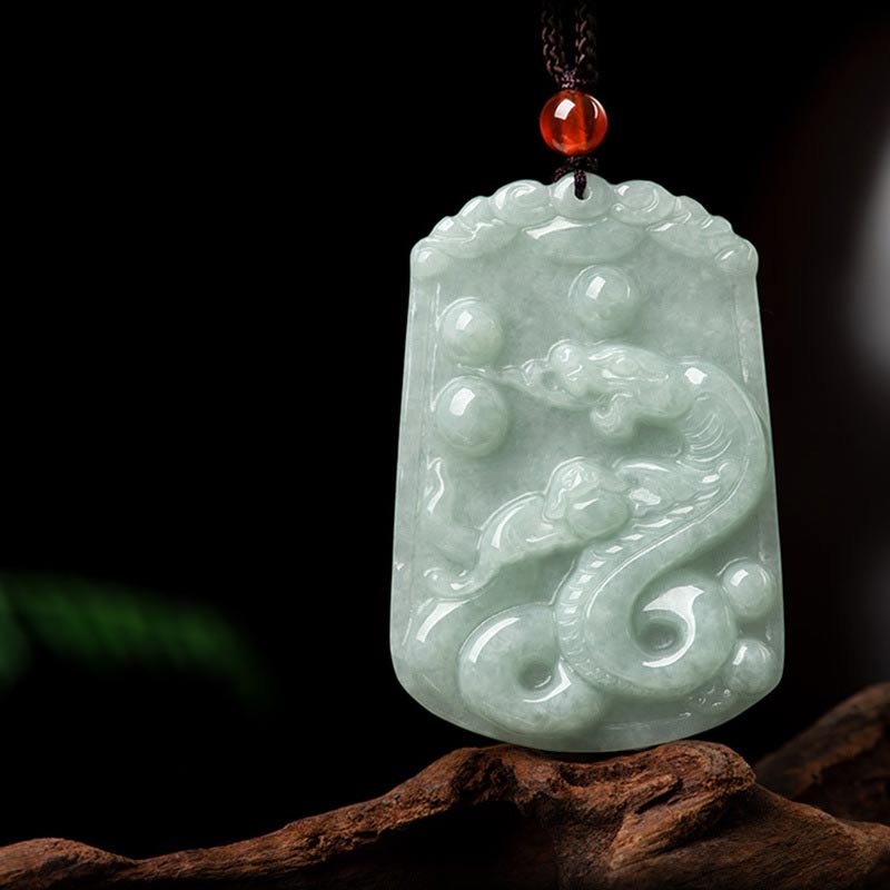 KarmaRipple's Authentic Jade 12 Chinese Zodiac Abundance Amulet Necklace Pendant p6