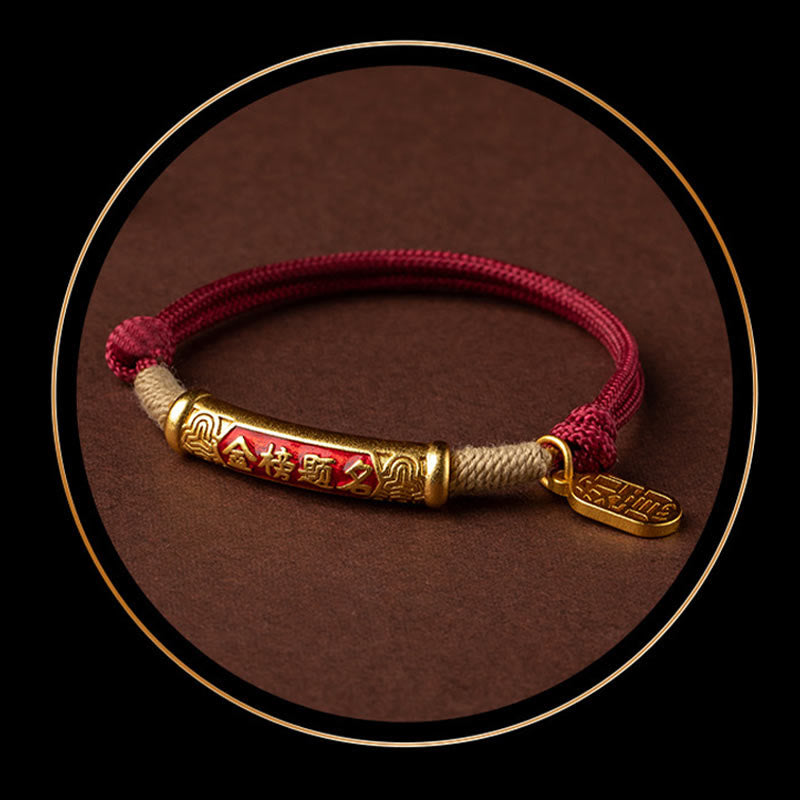 KarmaRipple's 999 Sterling Silver Tibet Handmade Om Mani Padme Hum Fu Character TopRank Character Fortune Woven Bracelet p15