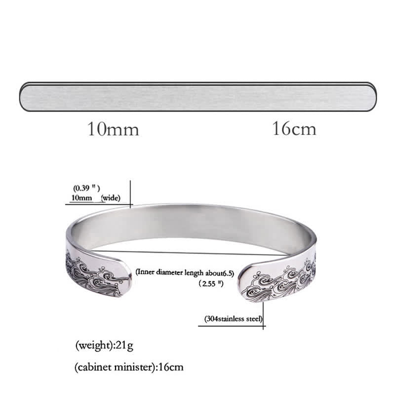 KarmaRipple's The Day I Lost You Memorial Balance Bracelet Bangle p8