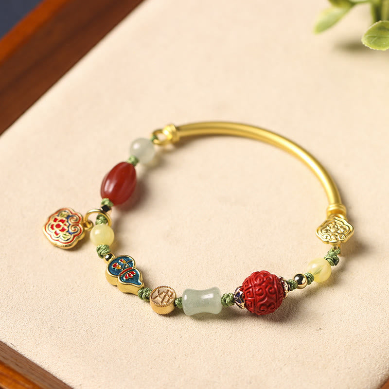 KarmaRipple's Tibetan Auspicious Clouds Fortune Happiness Wealth Fortune Bracelet p2