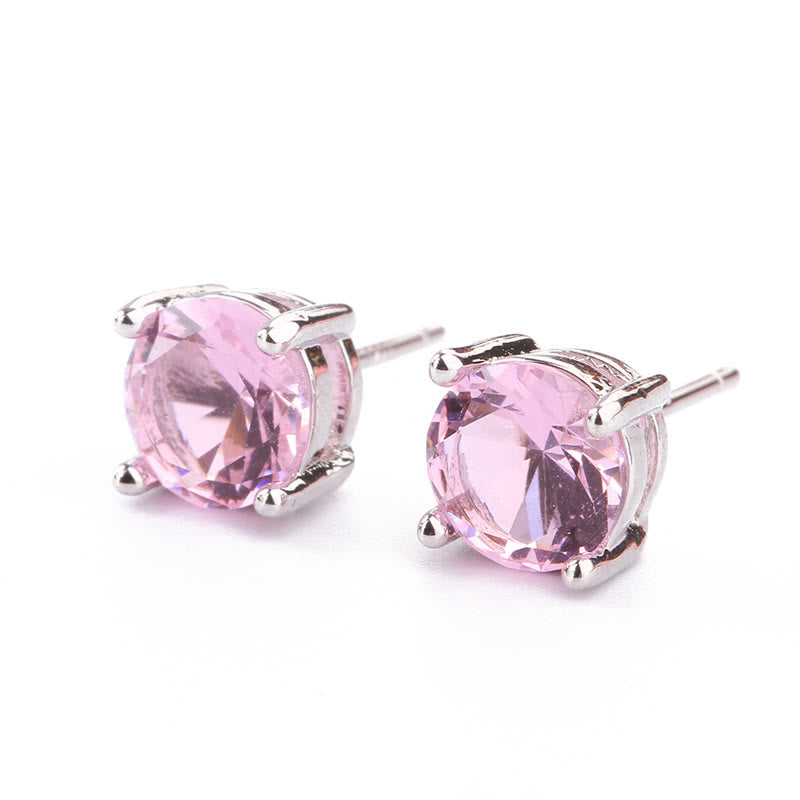 KarmaRipple's Authentic Various Gemstone Amethyst Love Earrings p18