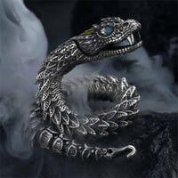 KarmaRipple's Dragon Snake Handmade Amulet Protection Chain Bracelet