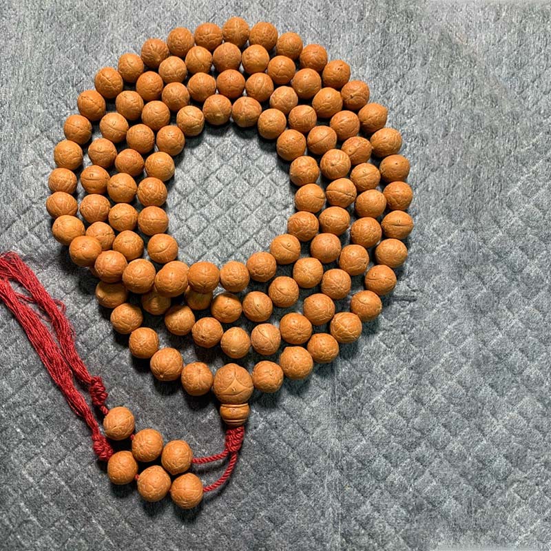 KarmaRipple's 108 Mala Beadwork Nepal Bodhi Seed Fortune Wealth Tassel Bracelet p2