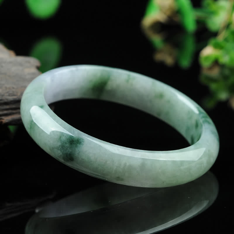 KarmaRipple's Jade Fortune Blessing Prosperity Bracelet Bangle p4