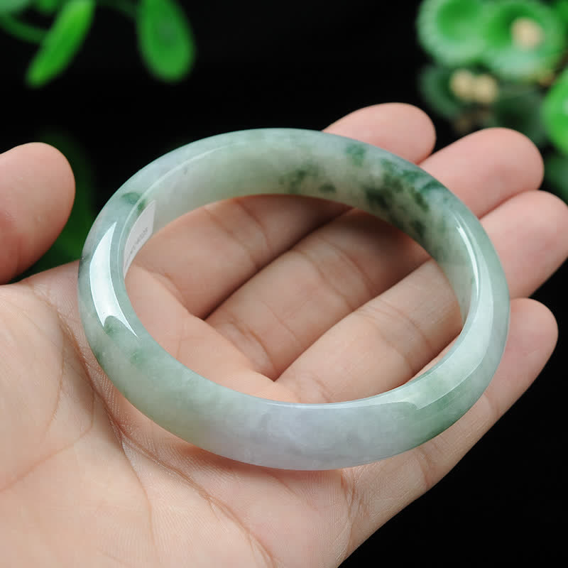 KarmaRipple's Jade Fortune Blessing Prosperity Bracelet Bangle p3