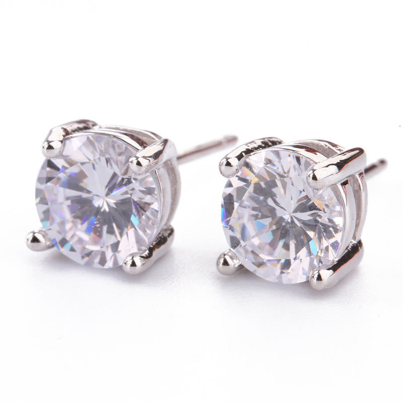 KarmaRipple's Authentic Various Gemstone Amethyst Love Earrings p2