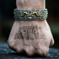 KarmaRipple's FengShui Engraving PiXiu Blessing Bracelet Bangle