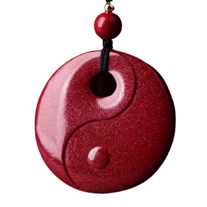 KarmaRipple's Laughing Buddha Yin Yang Chinese Zodiac Gourd Authentic Cinnabar Blessing Pendant Necklace p16