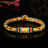 Turquoise Rope Buckle Colorful Rope / 16cm