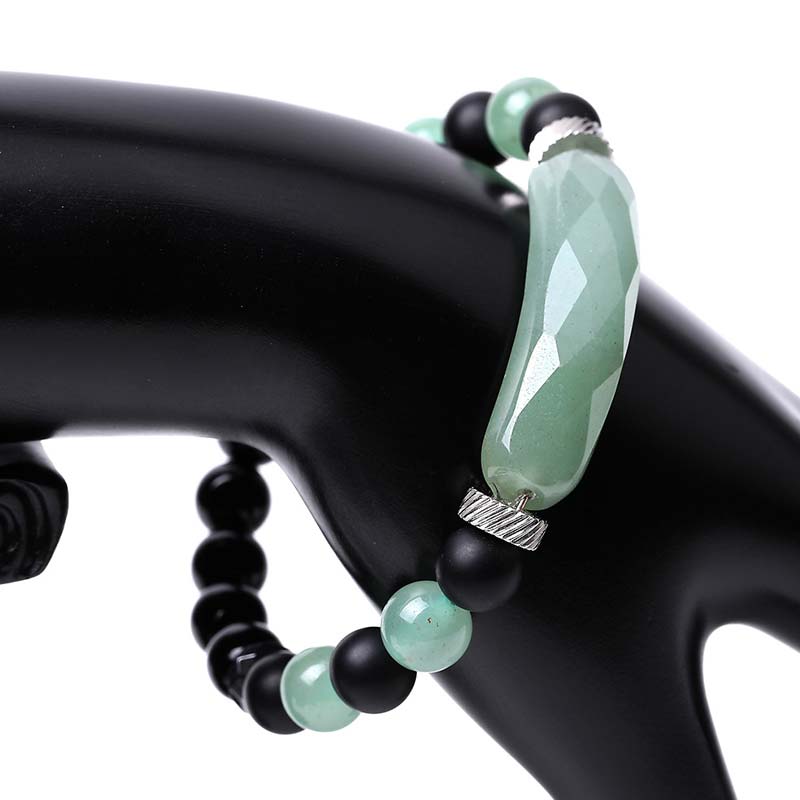 KarmaRipple's Authentic Gemstone Blue Aventurine Balancing Bracelet p30