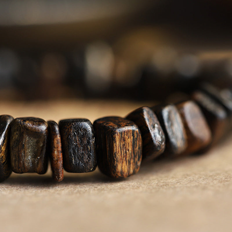 KarmaRipple's Agarwood Red Agate Balance Bracelet p10