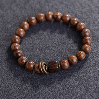 KarmaRipple's Phoebe Zhennan Wood Spirituality Bracelet