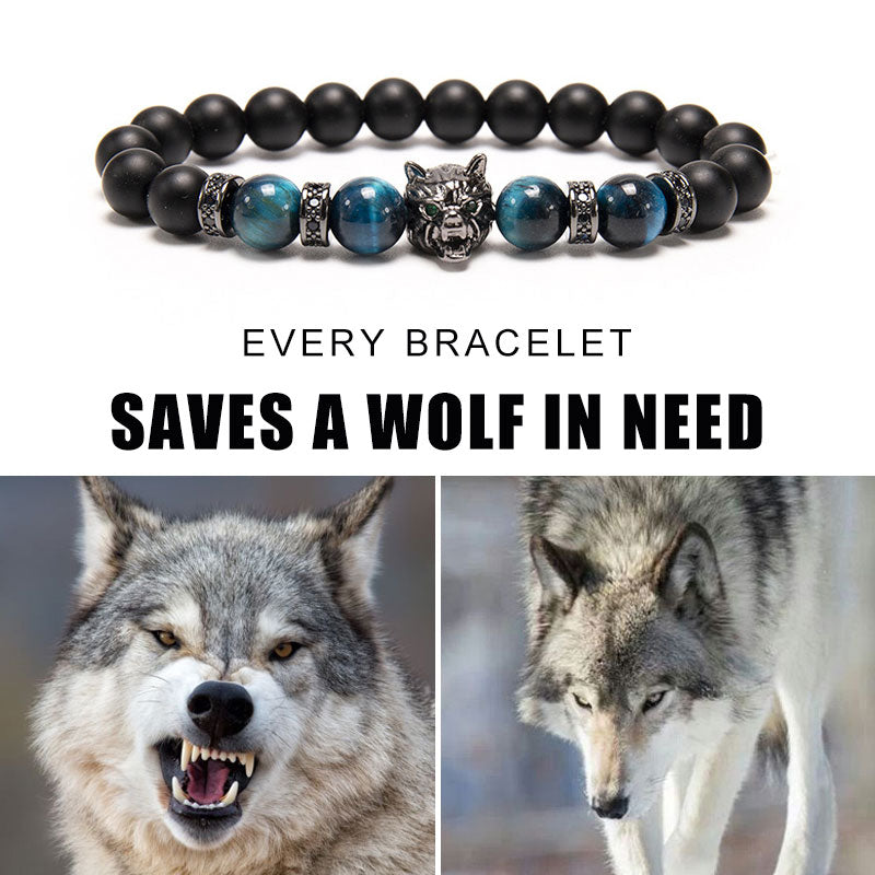KarmaRipple's "Save A Wolf" Bracelet p2