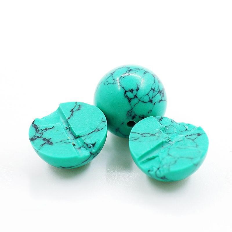 KarmaRipple's Tibetan Turquoise Purification Pendant Mala p7