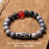 Picasso Jasper&Lava Rock Beads(Wrist Circumference 14-16cm)