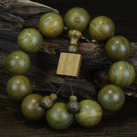 KarmaRipple's Tibetan Green Sandalwood Cure Bracelet