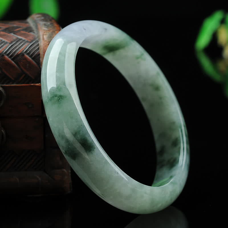 KarmaRipple's Jade Fortune Blessing Prosperity Bracelet Bangle p2