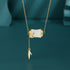925 Sterling Silver 22K Gold / Necklace